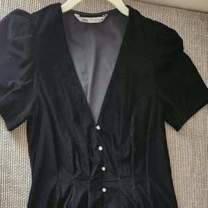 Little Black Dress - Zara Velvet